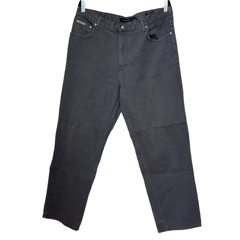 Calvin Klein Jeans Black Easy Fit Jeans‎ Size: 38
